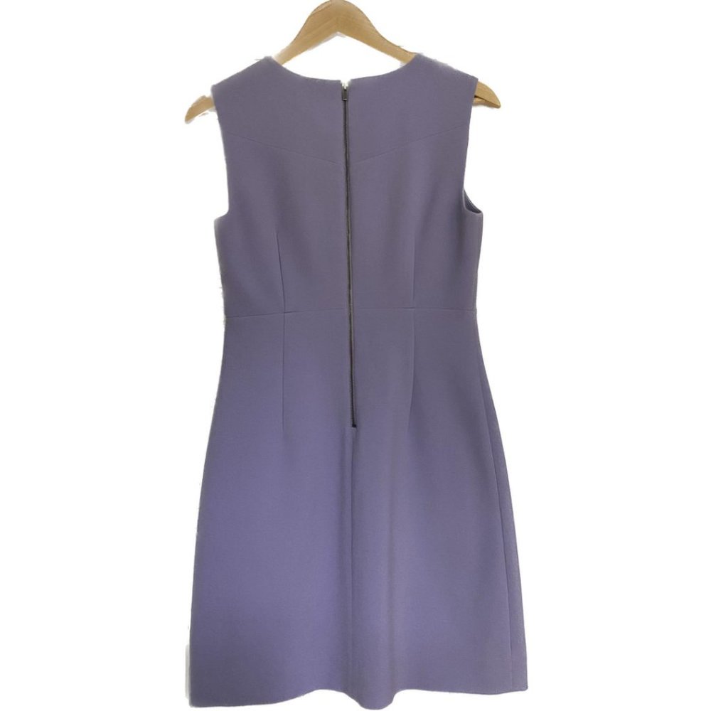 Diane Von Furstenberg Carrie Lilac Sheath Dress - Women's Size 4 - Picture 5 of 5